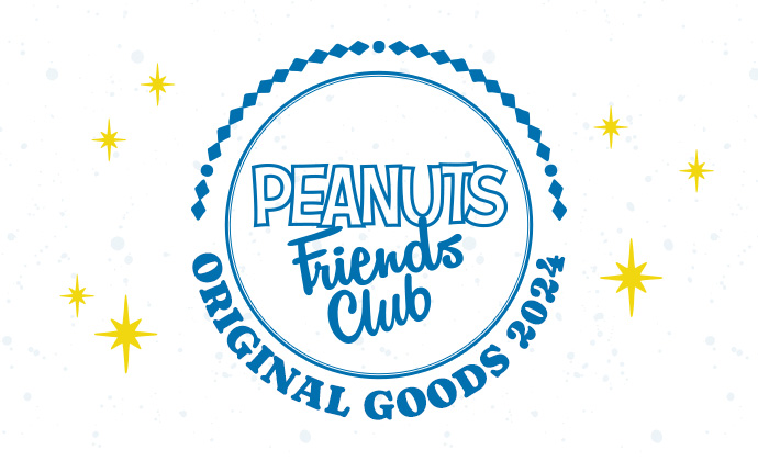 PEANUTS FRIENDS CLUB ORIGINAL GOODS 2024