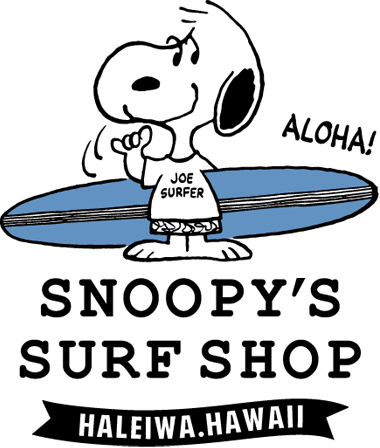 SNOOPY'S  SURF SHOP HALEIWA.HAWAII